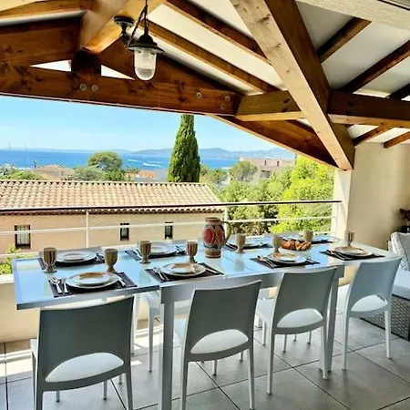 Provencale Avec Vue Mer, Proche Centre Et Plages.