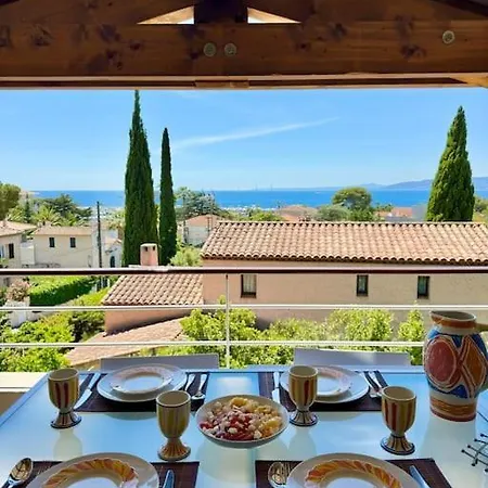 Provencale Avec Vue Mer, Proche Centre Et Plages. Villa *
